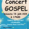 Concert dimanche 16 juin 2024 à 17h au temple de Lourmarin